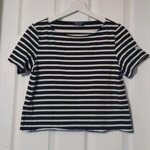 Saint james cropped shirt